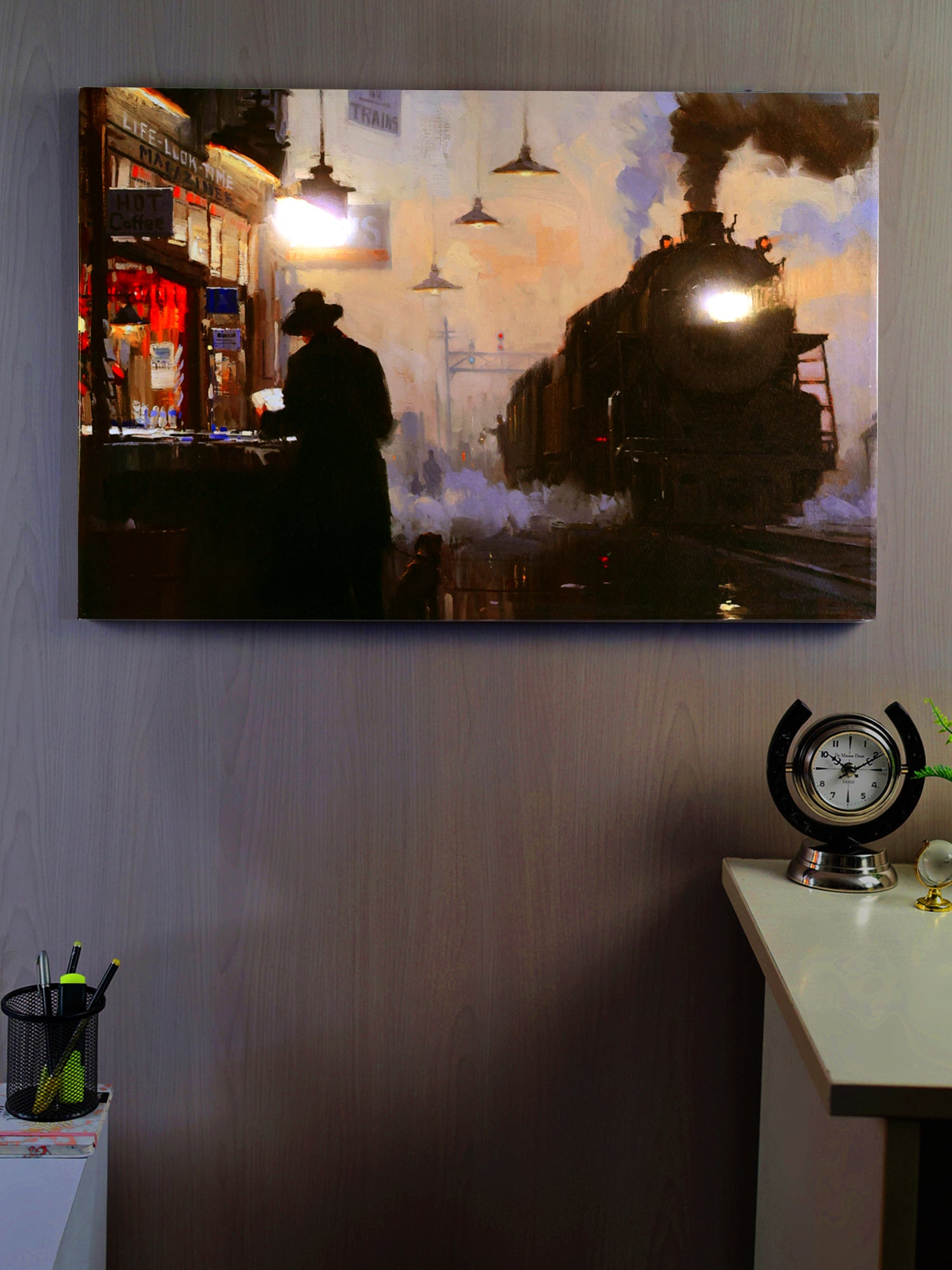 "The Last Departure LED Wall Art " - OUCHCART