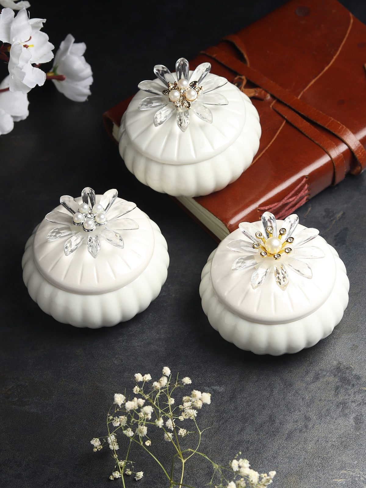 Sunpetal Porcelain Box Set