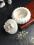 Ivory Blossom Porcelain Box