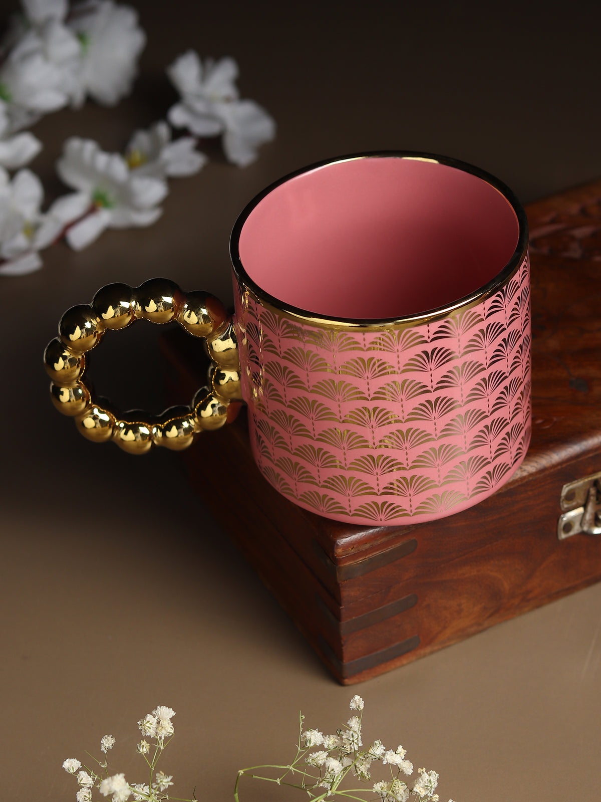 Faye Pink Mug - Ouchcart 