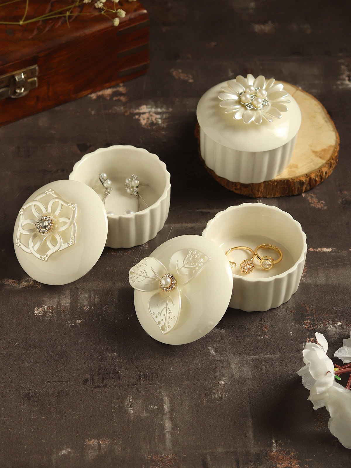 Trinkelle Porcelain Box Set - OUCHCART