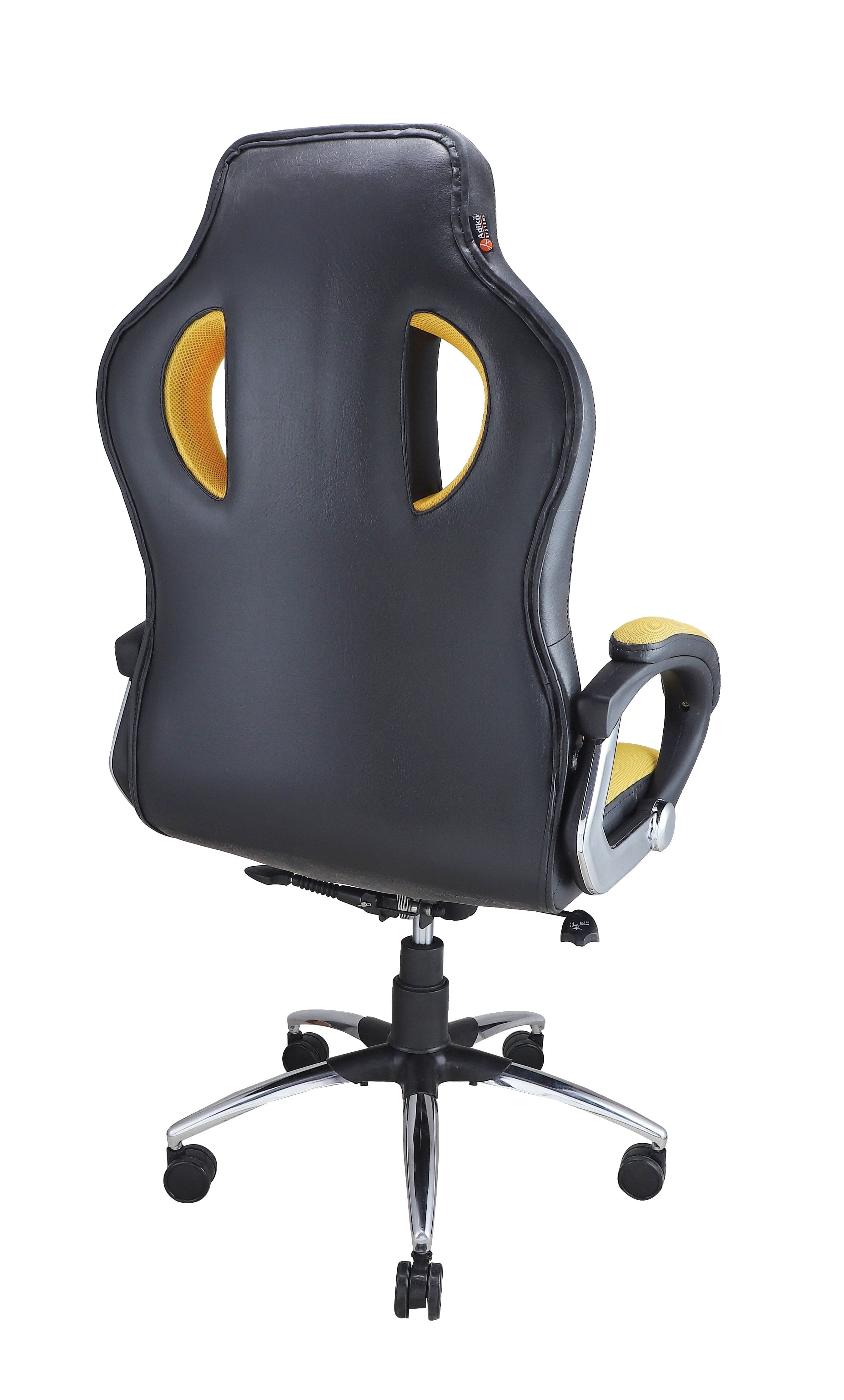 Adiko Designer Gaming Chair in Yellow