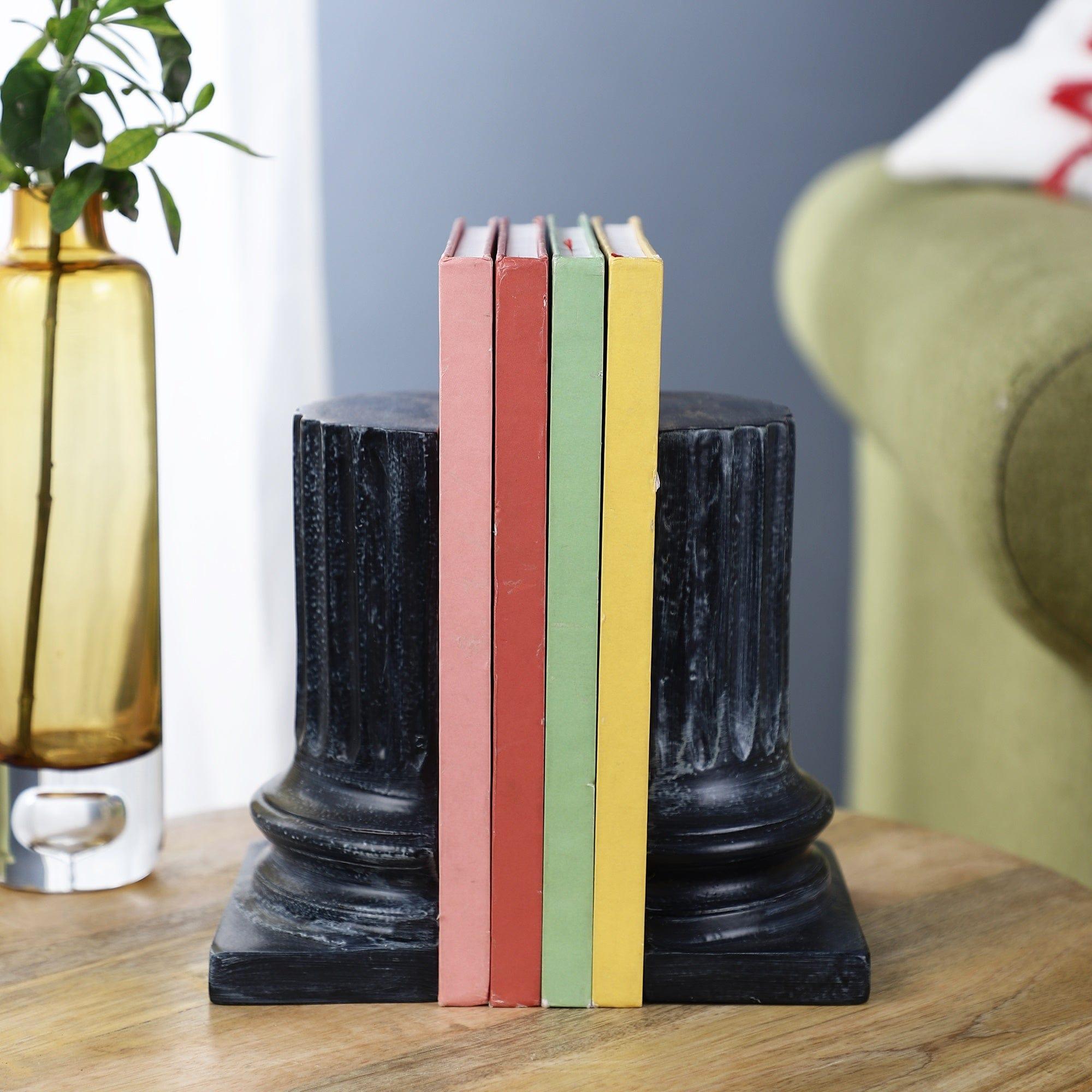 Relic Blue Pillar Bookend