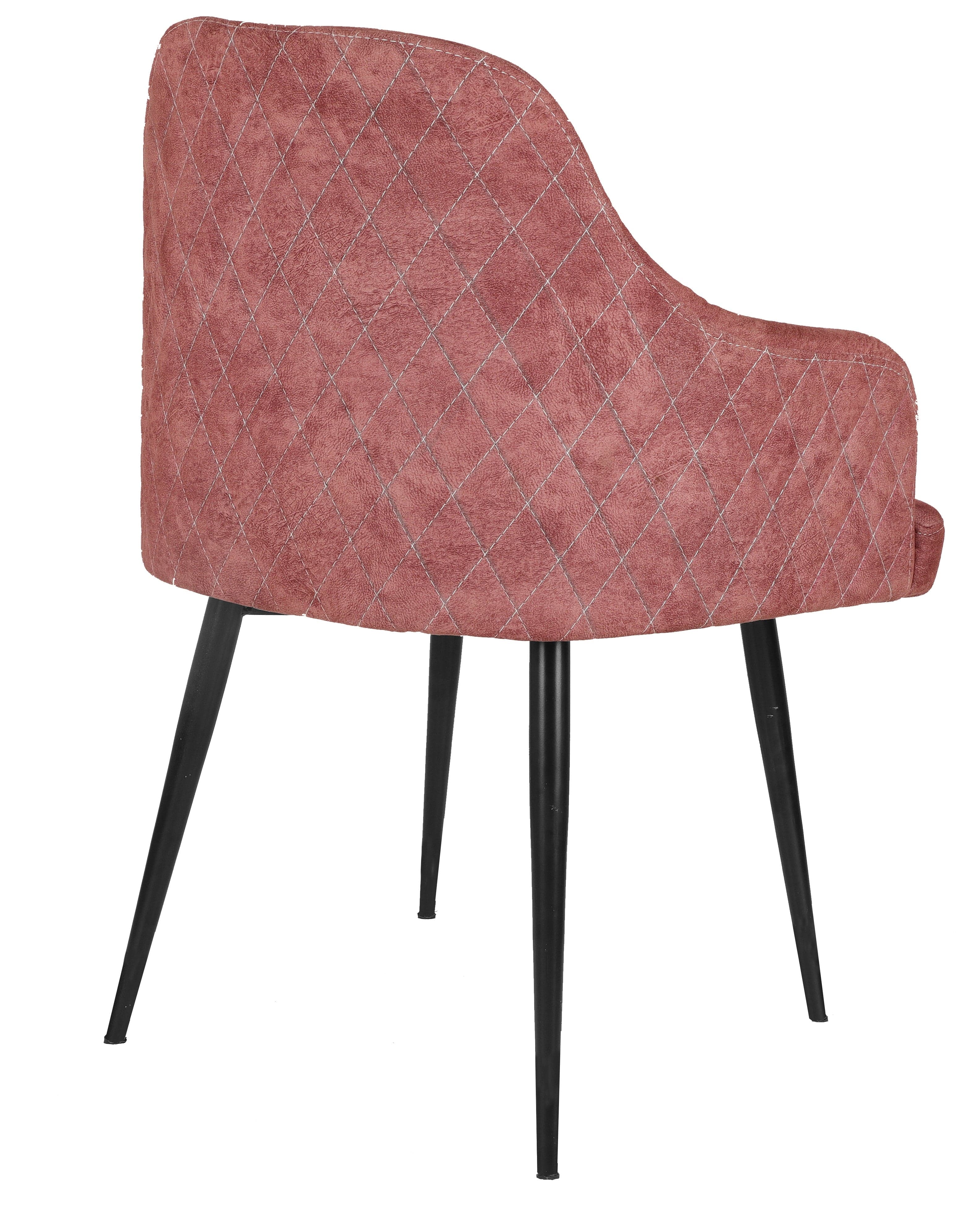 Adiko Lounge Chair Stool in Cherry Color