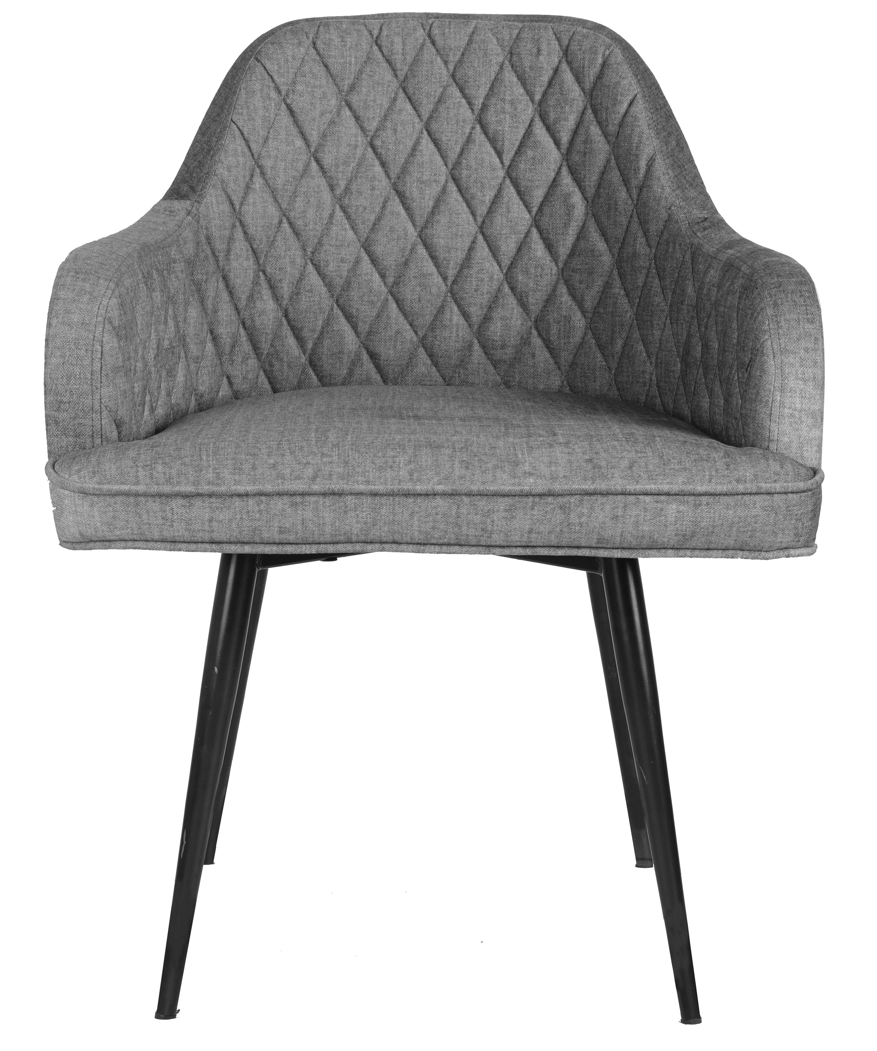 Adiko Lounge Chair Stool in Grey Color