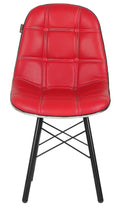 Adiko Lounge Stool in Red