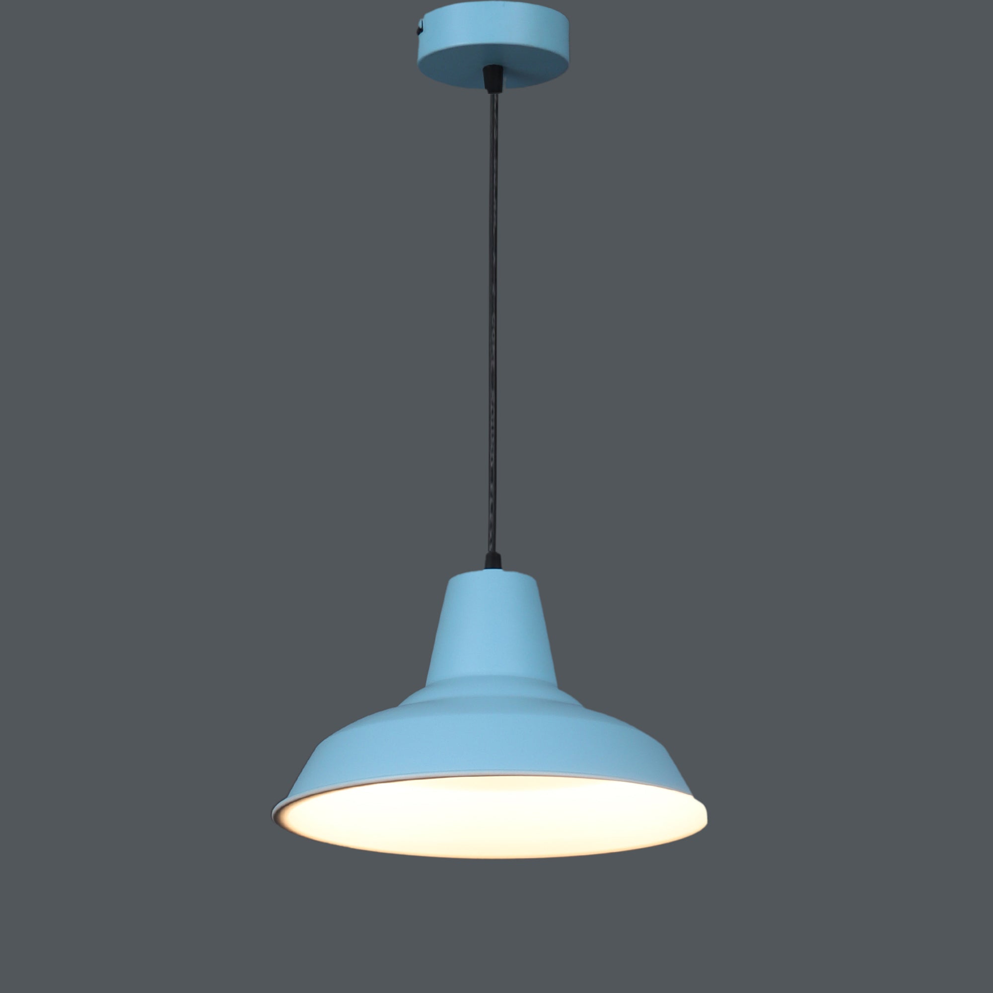 1965 Monging Blue Hanging Light by SS Lightings