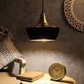 The "Vega Hanging light" by Décor de Maison in Gold & Black finish