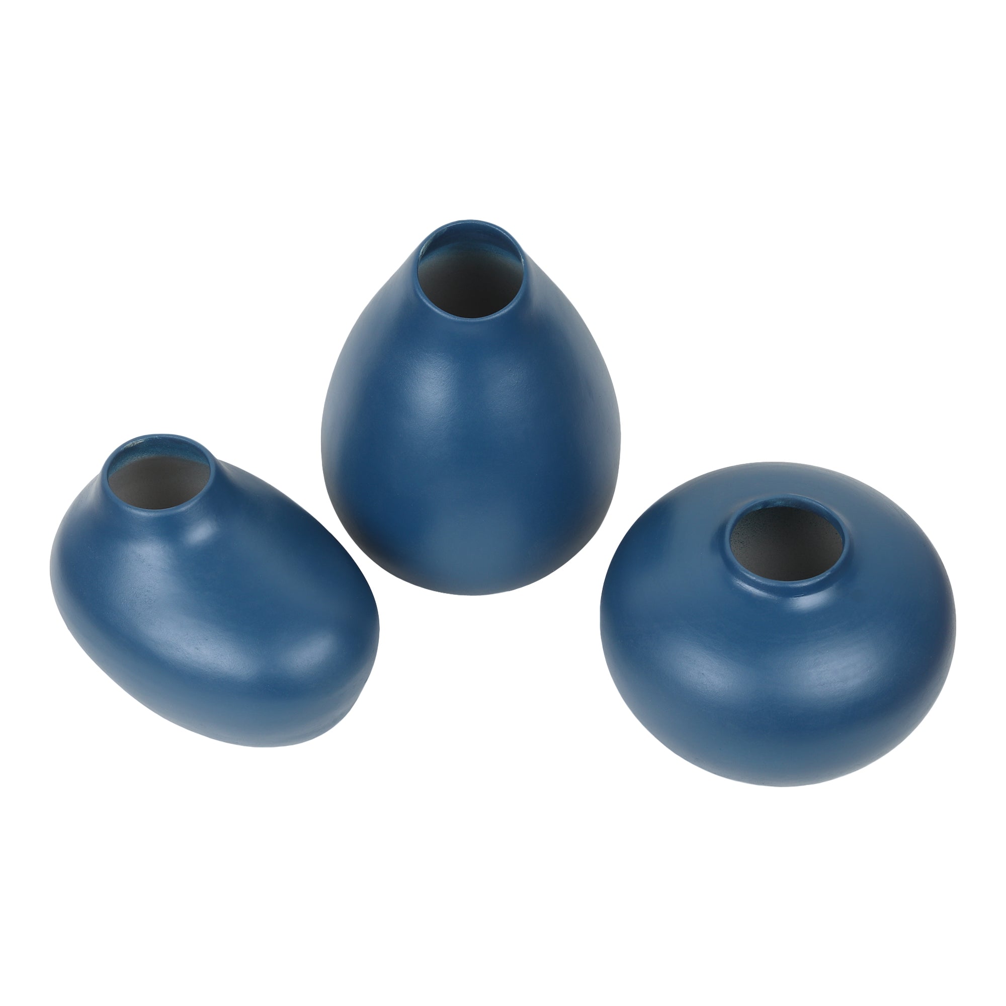 Varys Trio blue vase set