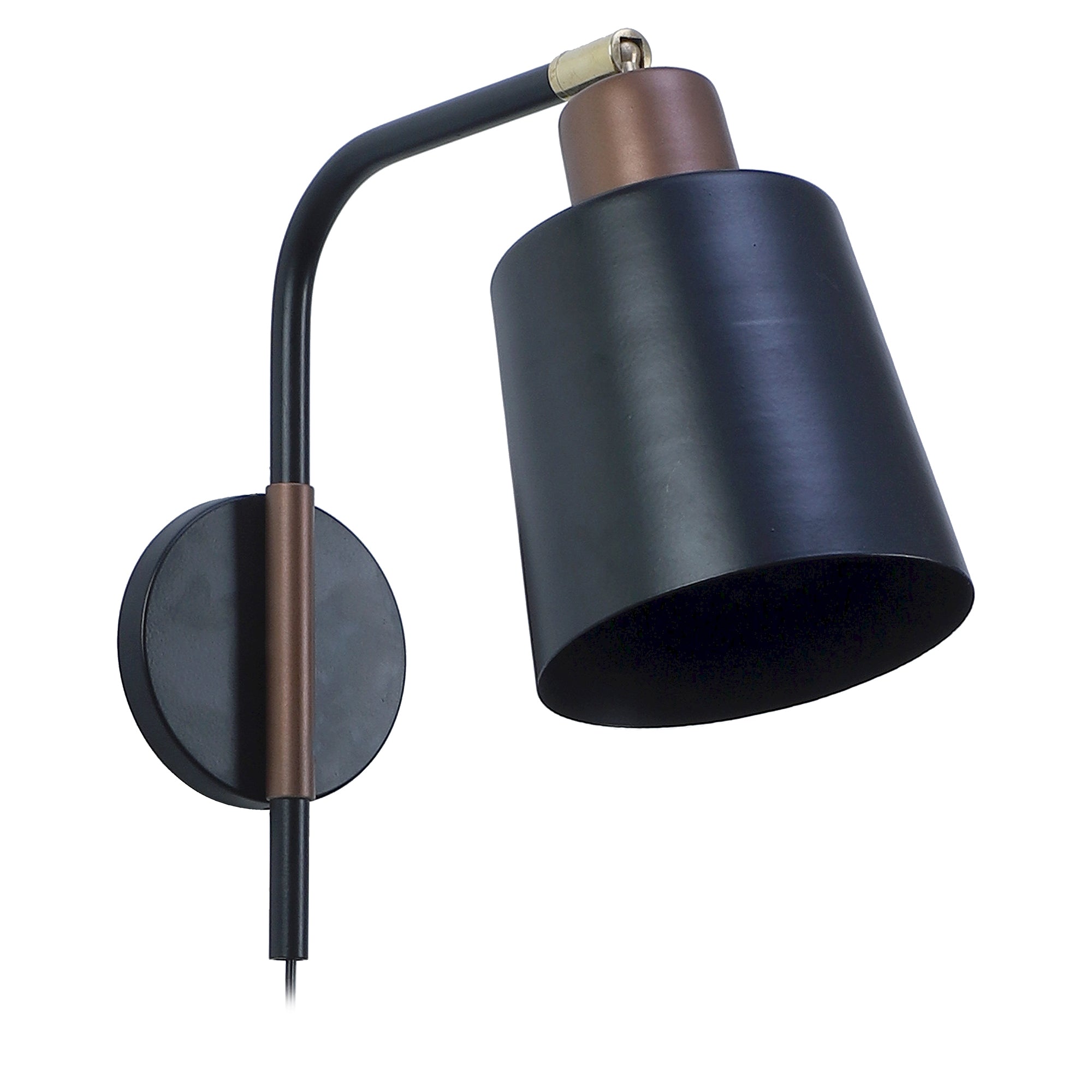 Norell Black Metal Wall Light by SS Lightings