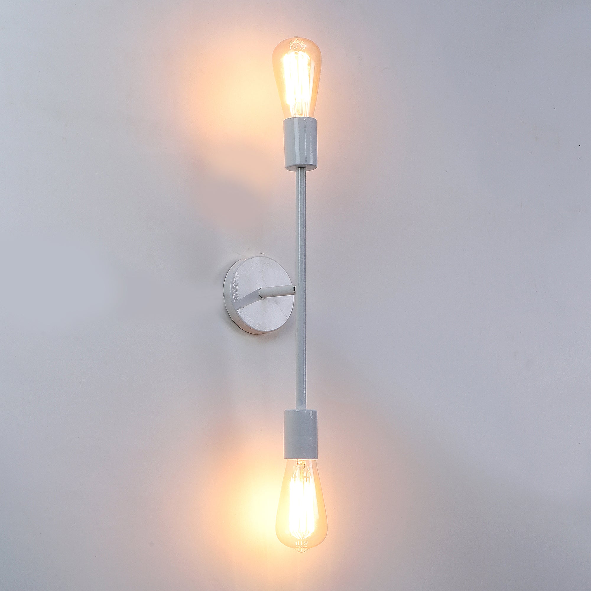 Filo White Metal Wall Light by SS Lightings