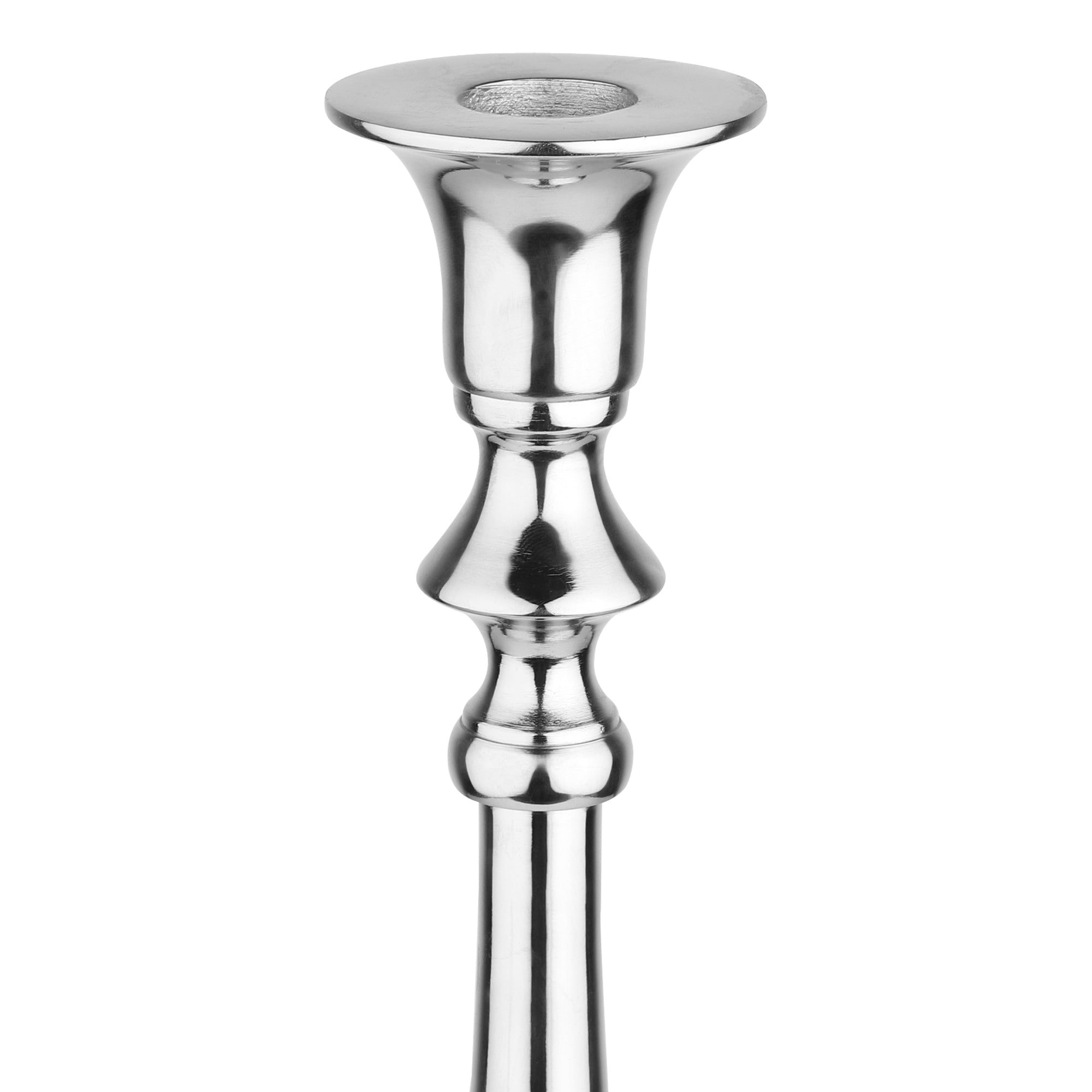 Valora Silver Candle Holder Large