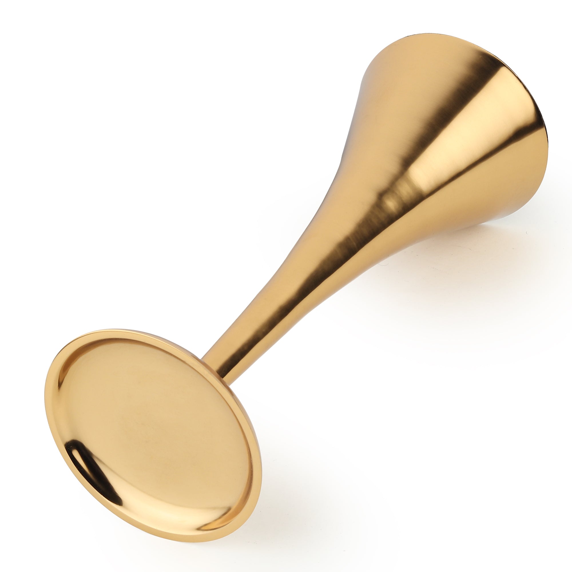 Aureus Tall Gold Pillar Candle Stand