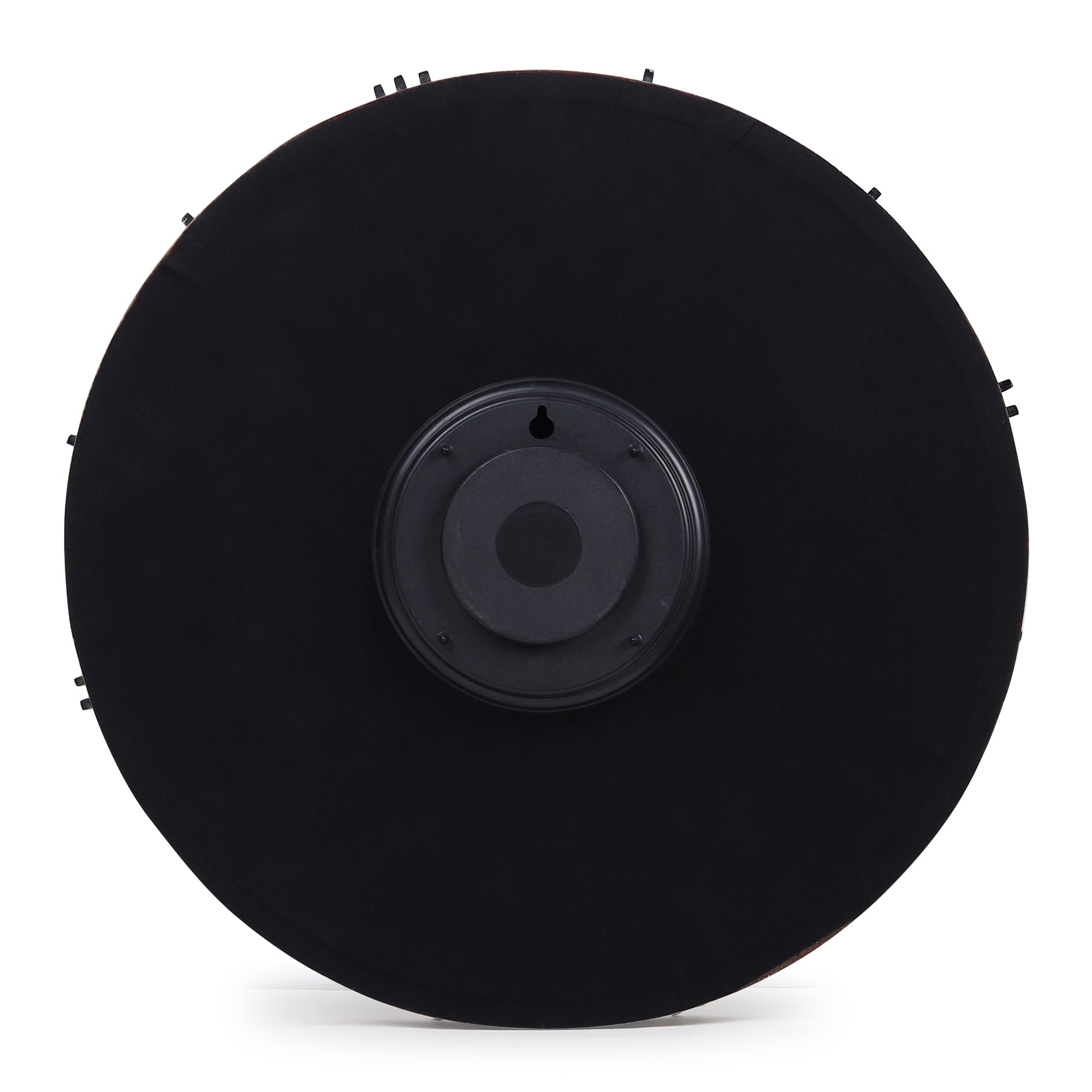 Eclipta Silver Wall Clock