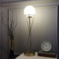 "Sybil's Orb" Gold by Décor de Maison gold Matt Brass finish table lamp