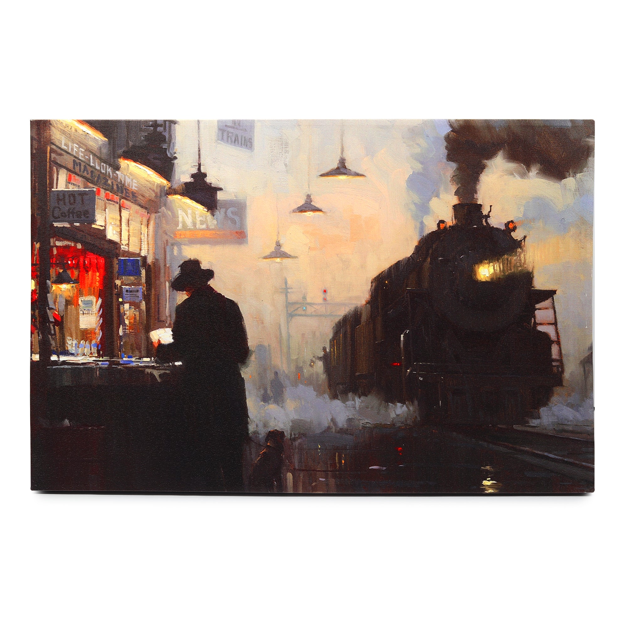 "The Last Departure LED Wall Art " - OUCHCART