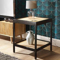 Leanne Metal & Wooden Side Table