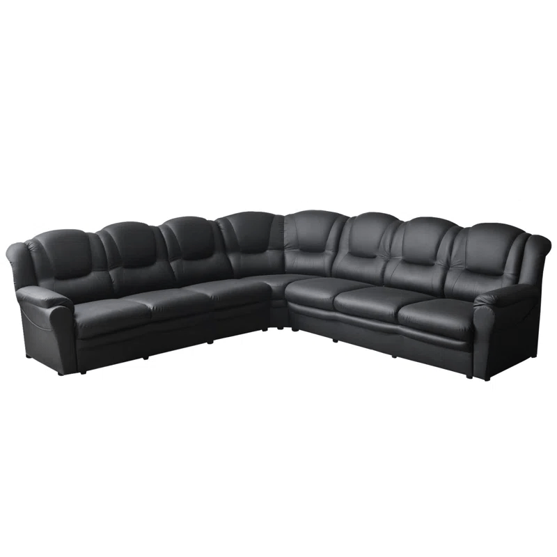 Illies Vegan Leather Corner Sofa