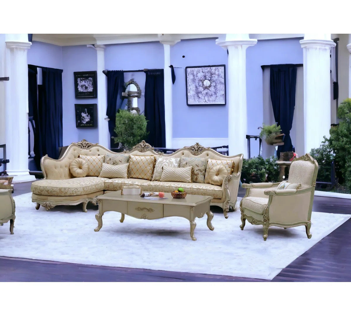 Infinity 3 - Piece Living Room Set - OUCHCART | Sofa