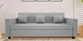 Fabric 3 Seater Sofa In Grey Colour