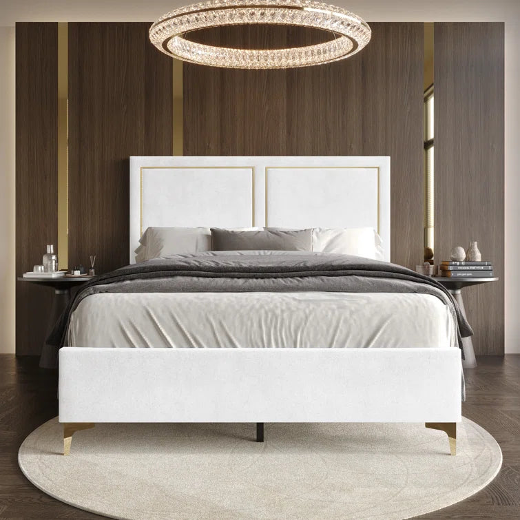 Jerell Upholstered Unfinished Standard Bed