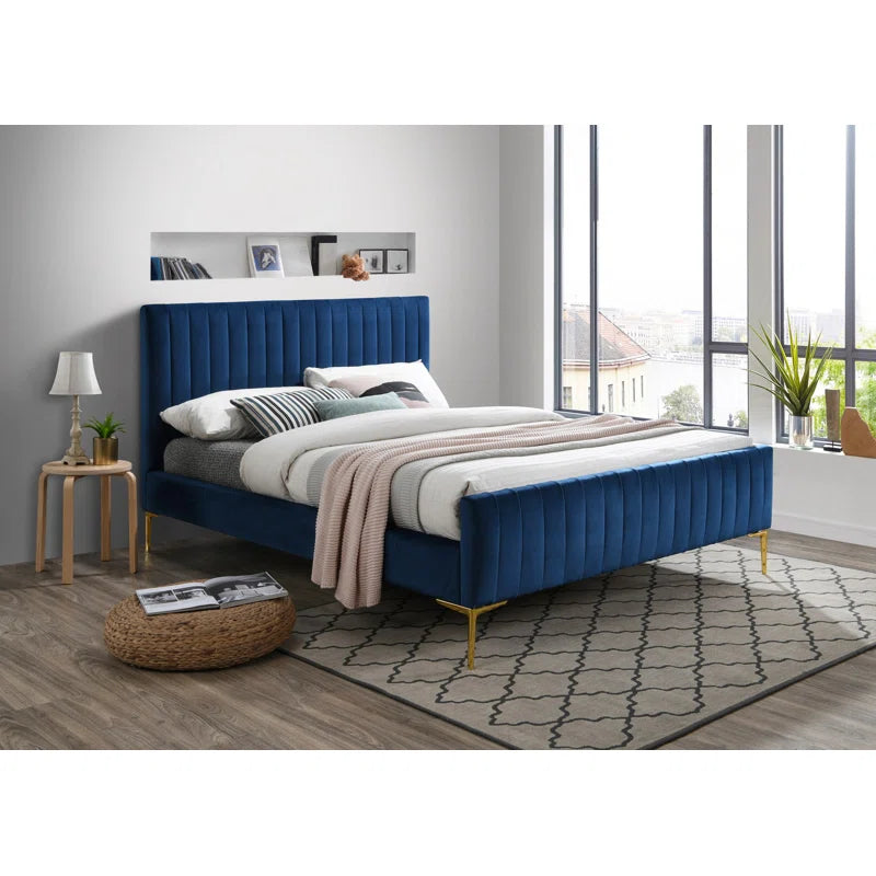 Julia Upholstered Platform Bed