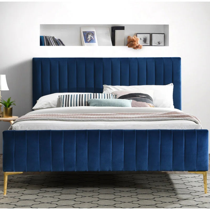 Julia Upholstered Platform Bed