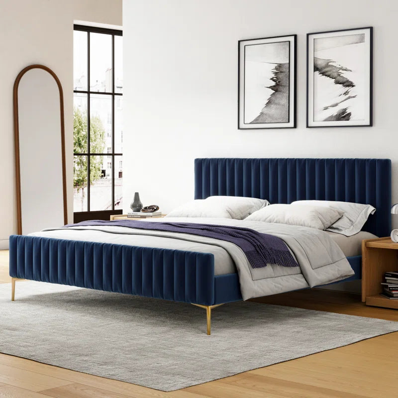 Julia Upholstered Platform Bed