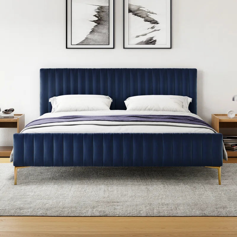Julia Upholstered Platform Bed