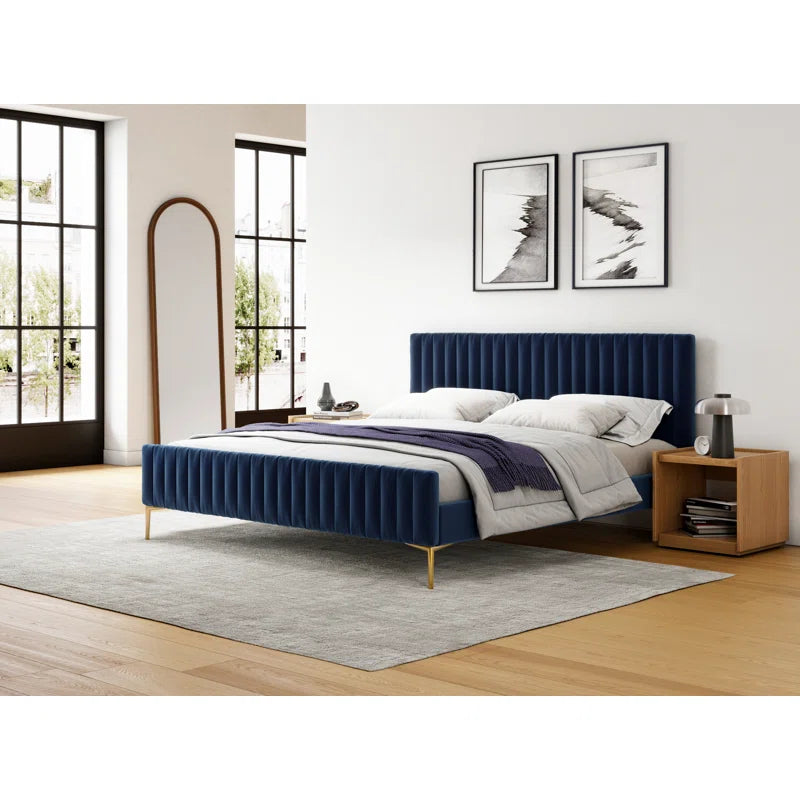 Julia Upholstered Platform Bed