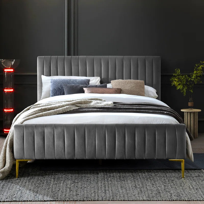 Julia Upholstered Platform Bed