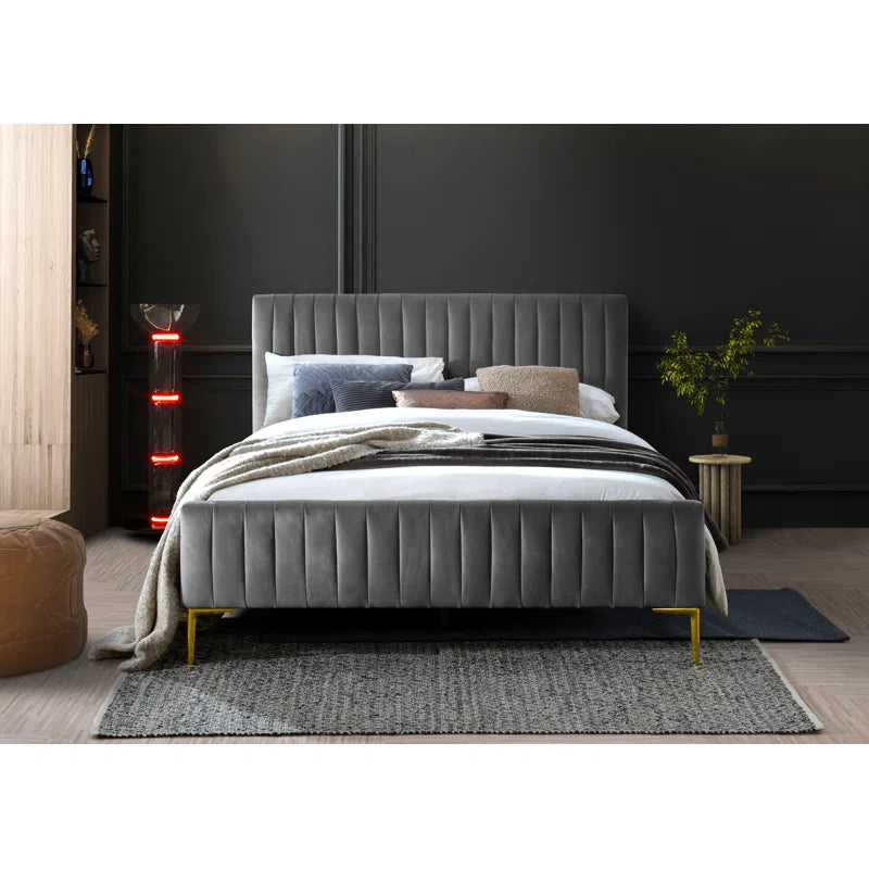 Julia Upholstered Platform Bed