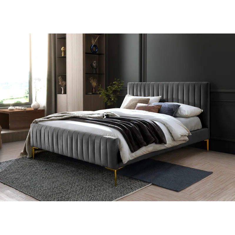 Julia Upholstered Platform Bed