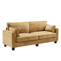 Modern Minimalist 80'' Square Arm Sofa