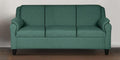 Fabric 3 Seater Sofa In Imperial Green Colour