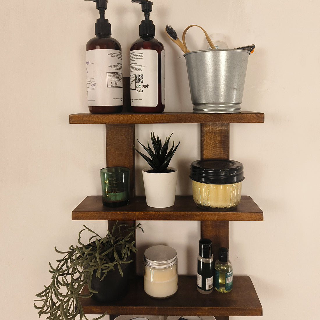 KILLY Wooden Wall Shelf - OUCH CART | Wall hanging 
