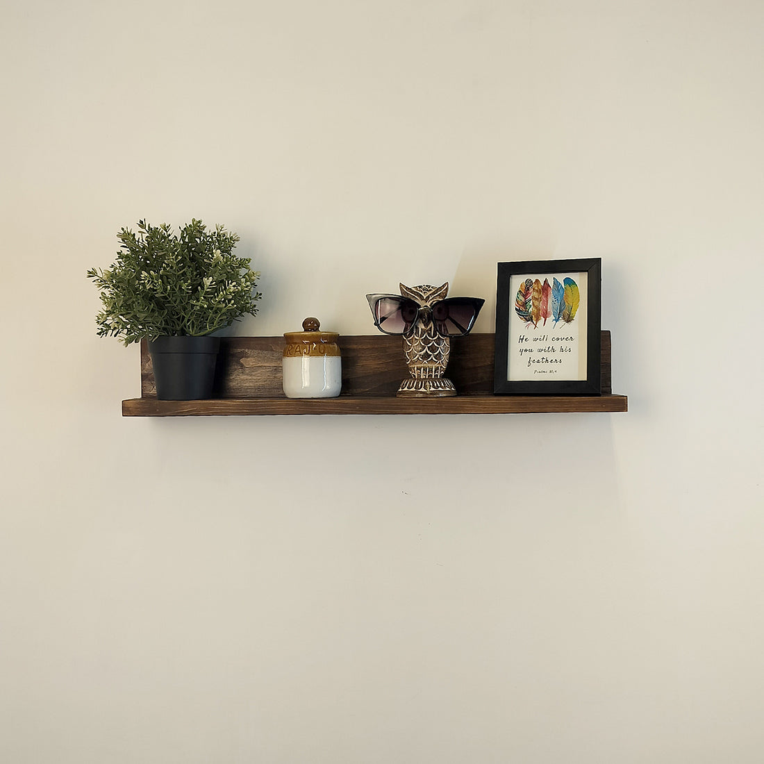 Karl Wooden Wall Shelf Organiser-OUCH CART | Wall shelve