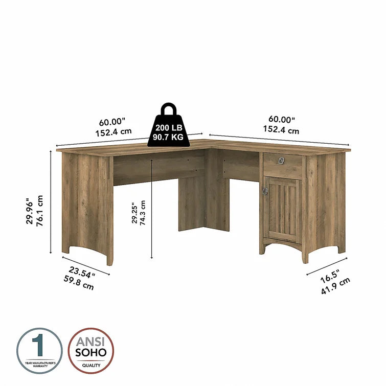 L-Shaped Computer Desk