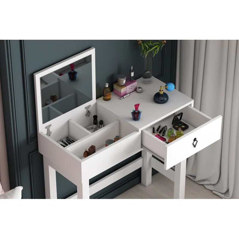 Aoi Dressing Table with Mirror