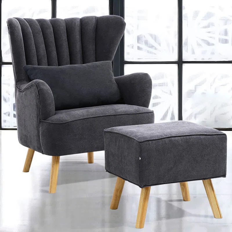 Kiro Upholstered Wingback Chair