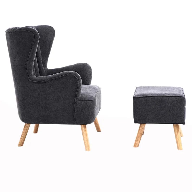 Kiro Upholstered Wingback Chair