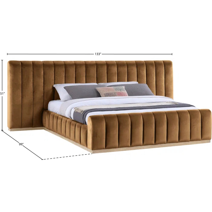 Kittle Velvet Bed