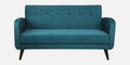 Velvet 3 Seater Sofa in Green Colour