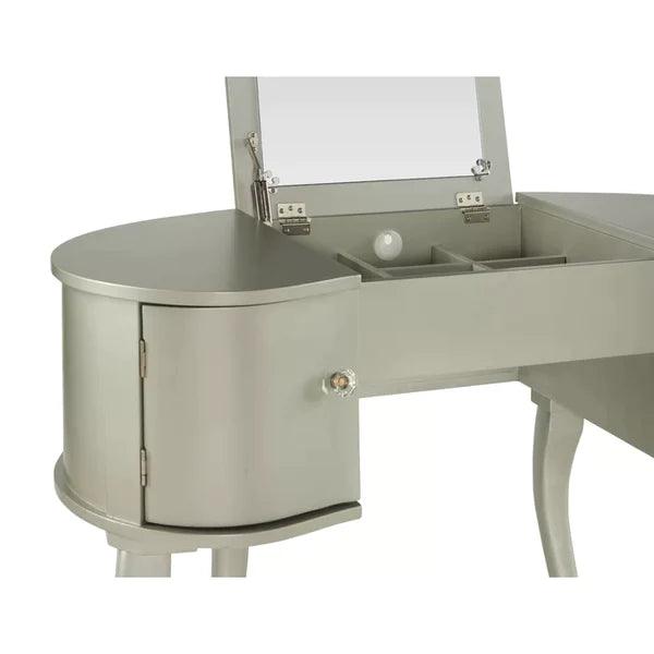 Alinz Camport Vanity dressing table with mirror with stool