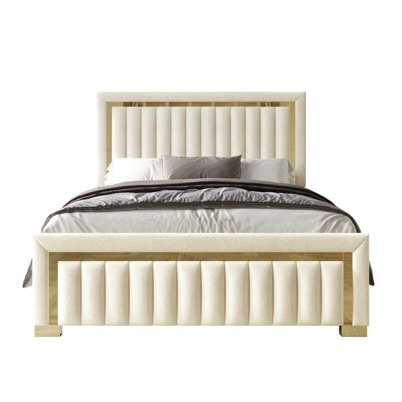 Lyn Upholstered Panel Bed