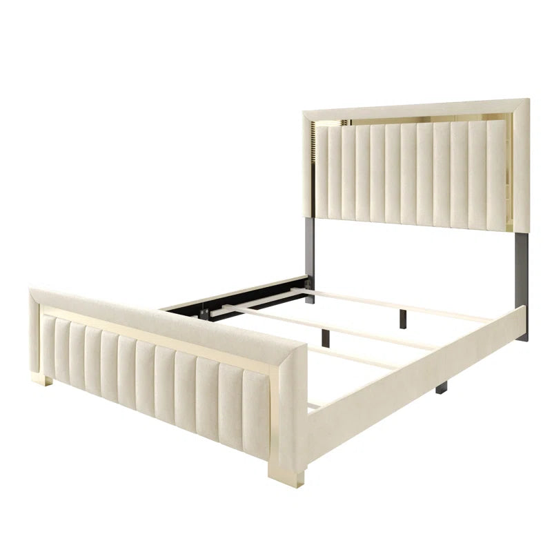 Lyn Upholstered Panel Bed
