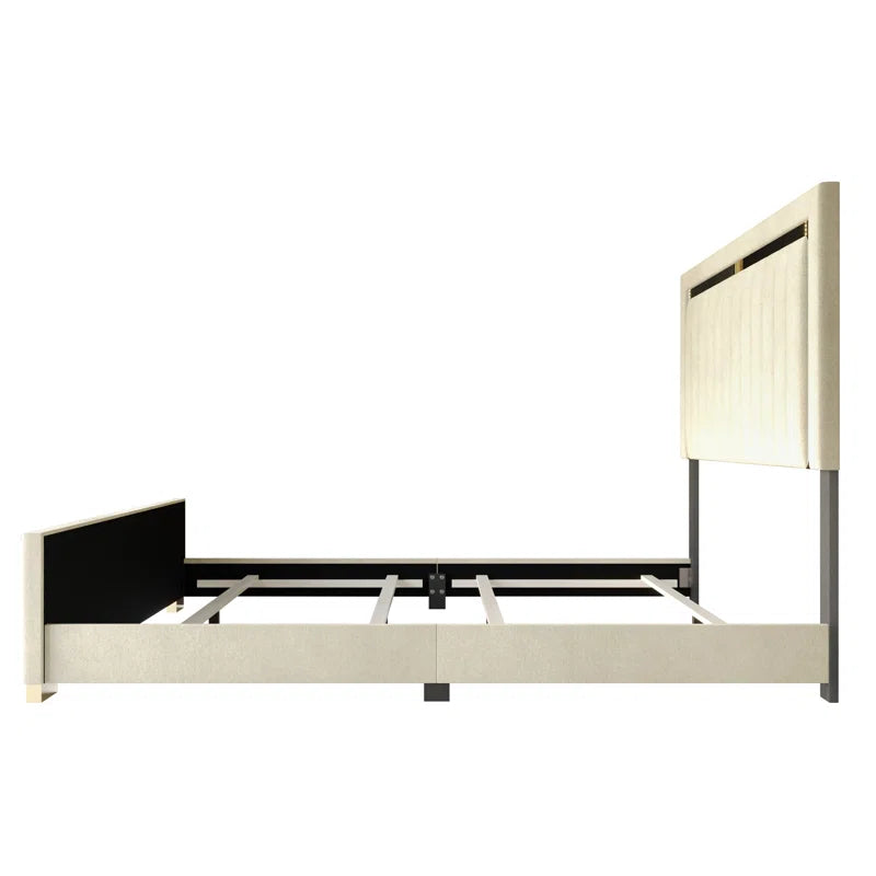 Lyn Upholstered Panel Bed