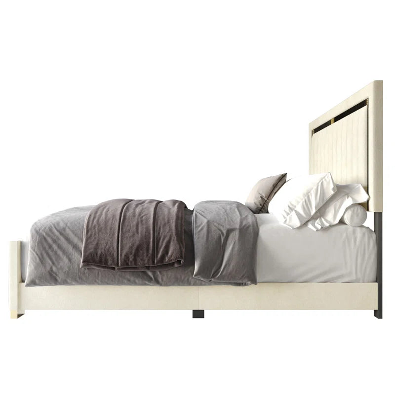 Lyn Upholstered Panel Bed