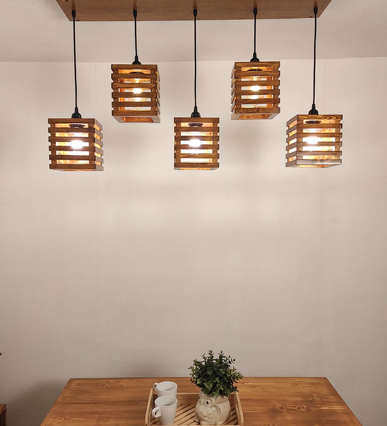 Lyon Brown 5 Series Hanging Lamp (BULB NOT INCLUDED)