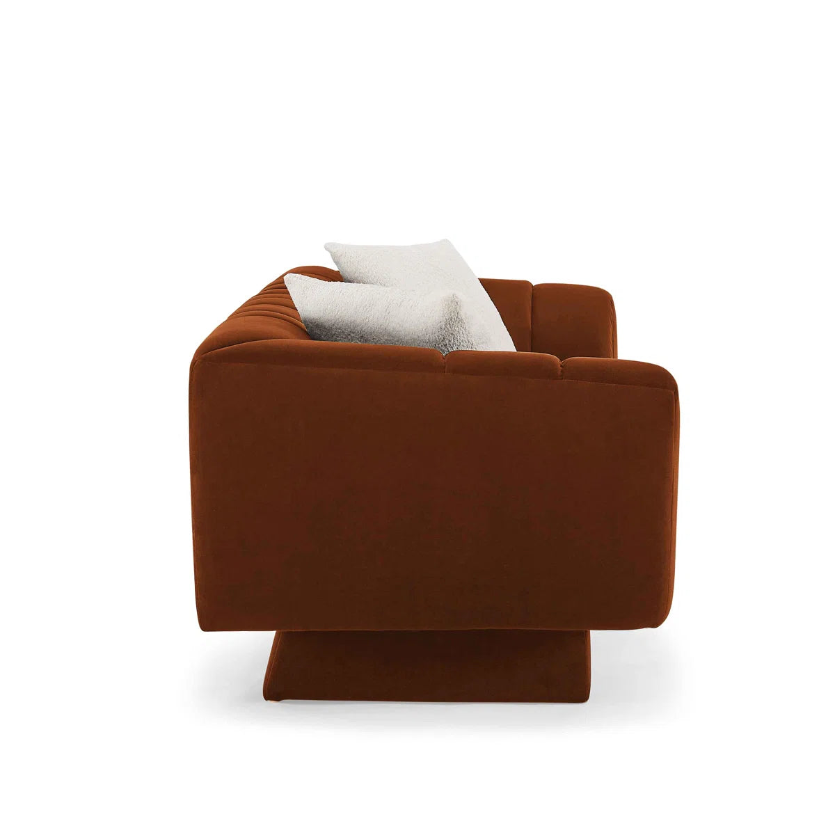Modern Sofa Couch with Pillows – Minimore Lefferts Contemporary 3-Seater Living Room Sofa